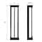 Luxrite Outdoor LED Wall Sconce 24in Outdoor Wall Light Black Aluminum 3CCT 3000K-5000K 26W ETL IP65 LR40318-1PK - alternate 3